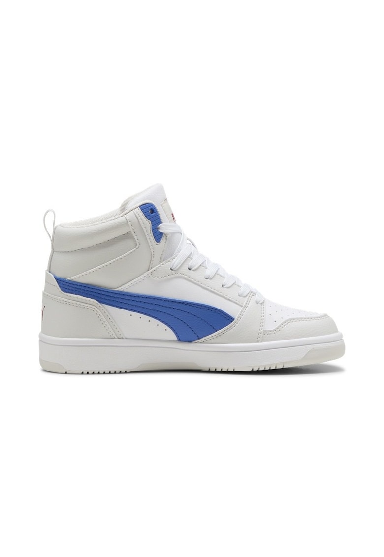 Pantofi sport pentru Fete - rebound v6 mid jr - 393831-24 - Alb