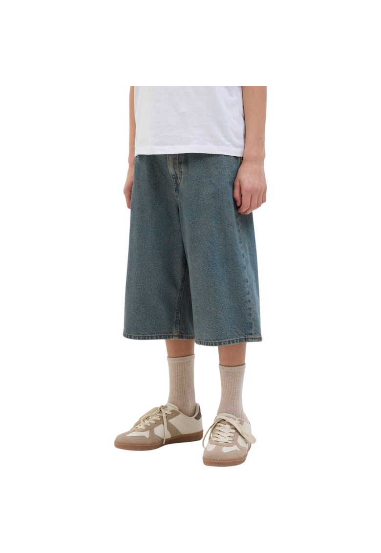 Blugi scurti JACK &JONES Iron Original 206 JNR 43080 - Albastru
