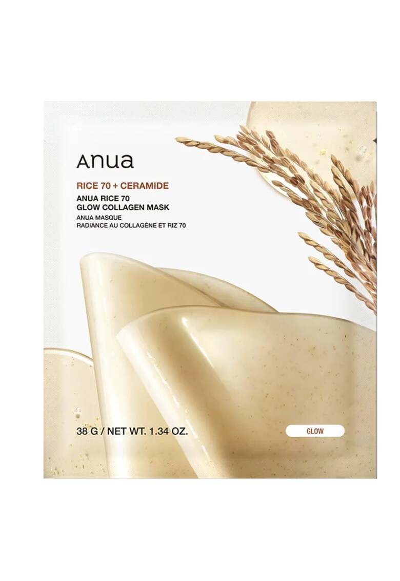 Masca de fata Rice 70 Glow Collagen 38g