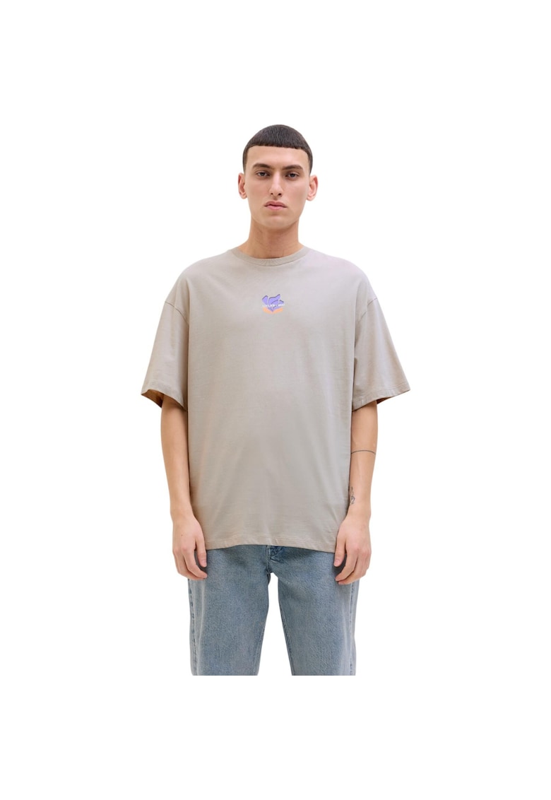 Tricou JACK &JONES James 43057 - Bej