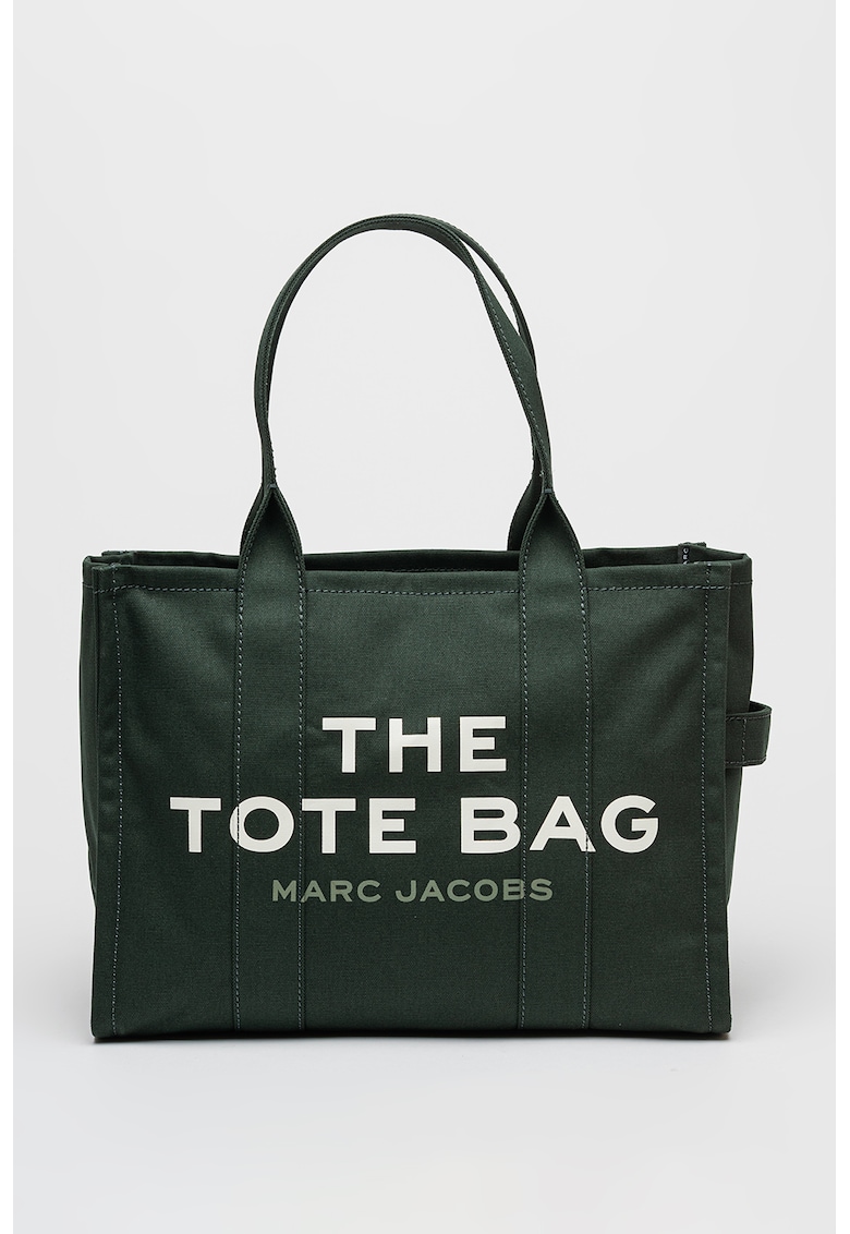 Geanta tote mare The Canvas - Verde inchis