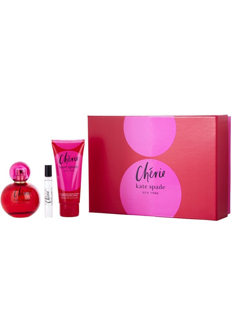 Set Apa de Parfum Cherie 100 ml + 7 - 5 ml + 100 ml Lotiune de corp - Femei