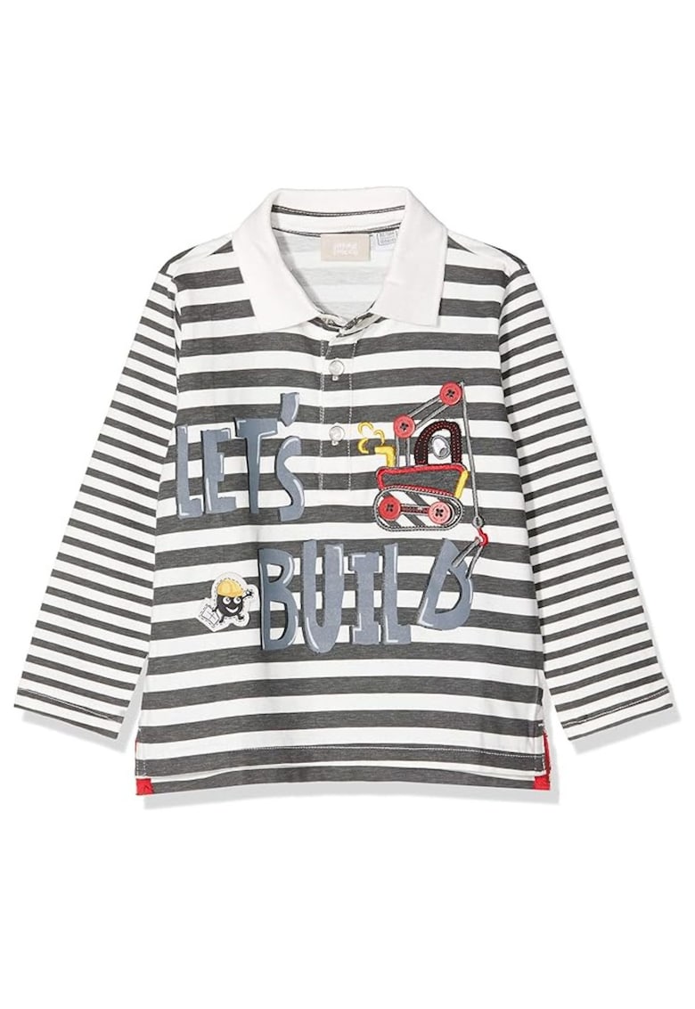 Bluza baieti - Bumbac - Gri