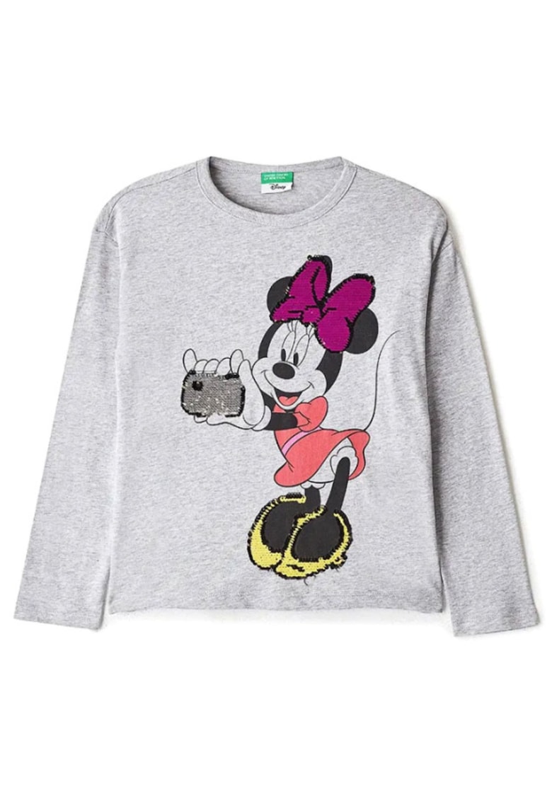 Bluza fete - Bumbac - Gri -
