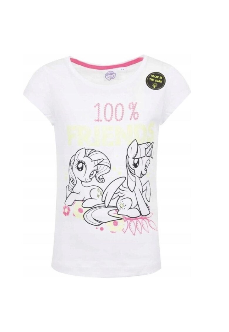 Tricou copii - Alb - Bumbac -