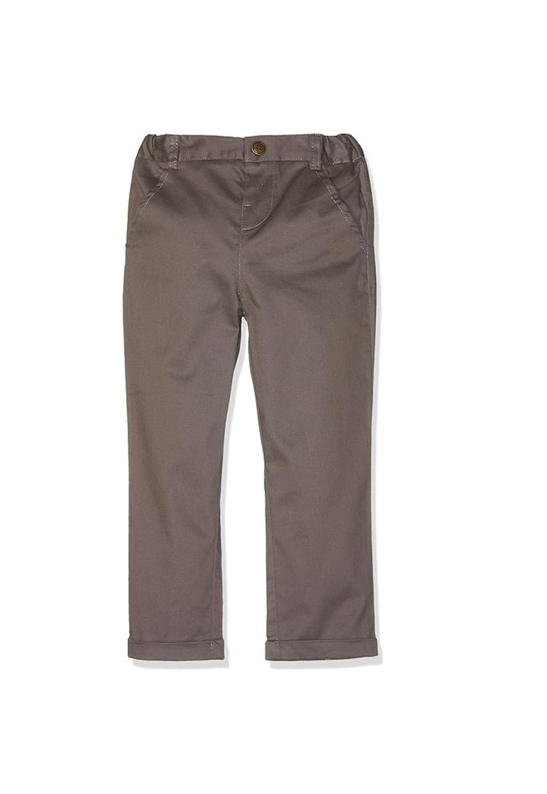 Pantaloni baieti - Bumbac/Elastan - Gri -