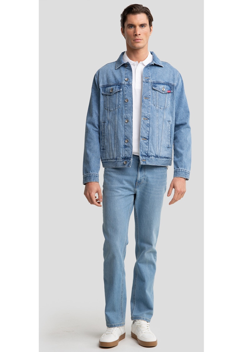 Мъжко яке - Charlie Denim - синьо - деним - Син