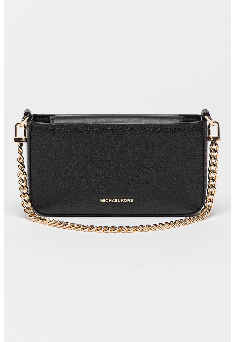 Geanta crossbody de piele cu maner detasabil de lant Bryant