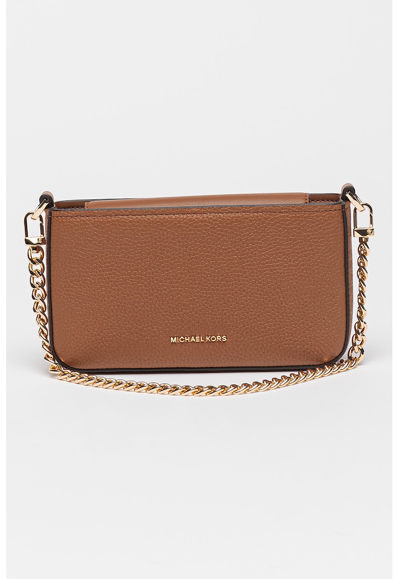 Geanta crossbody de piele cu maner detasabil de lant Bryant