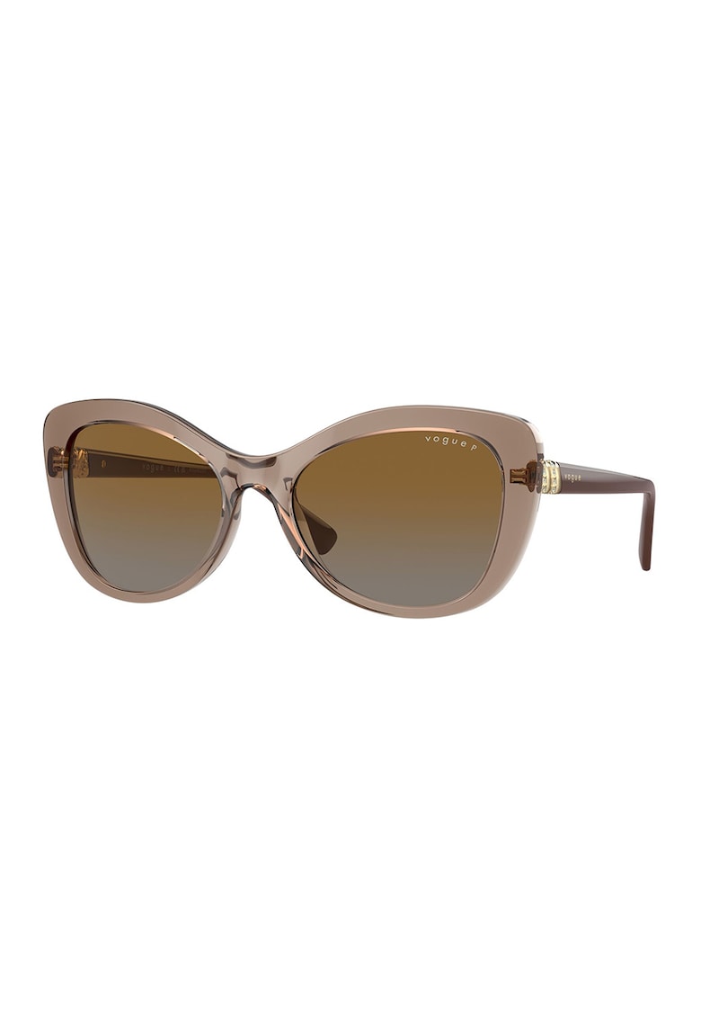 Ochelari de soare butterfly cu lentile in degrade - Maro inchis