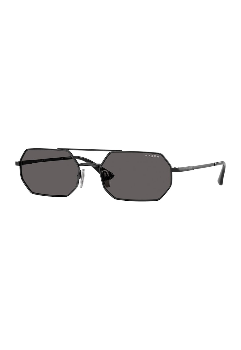 Ochelari de soare polarizati cu lentile hexagonale - Negru