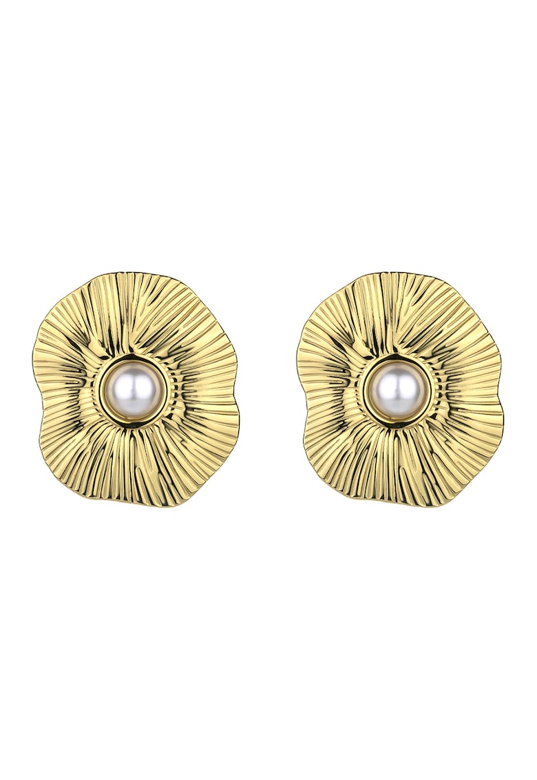 Cercei decorati cu margele perlate Cercei decorati cu margele perlate