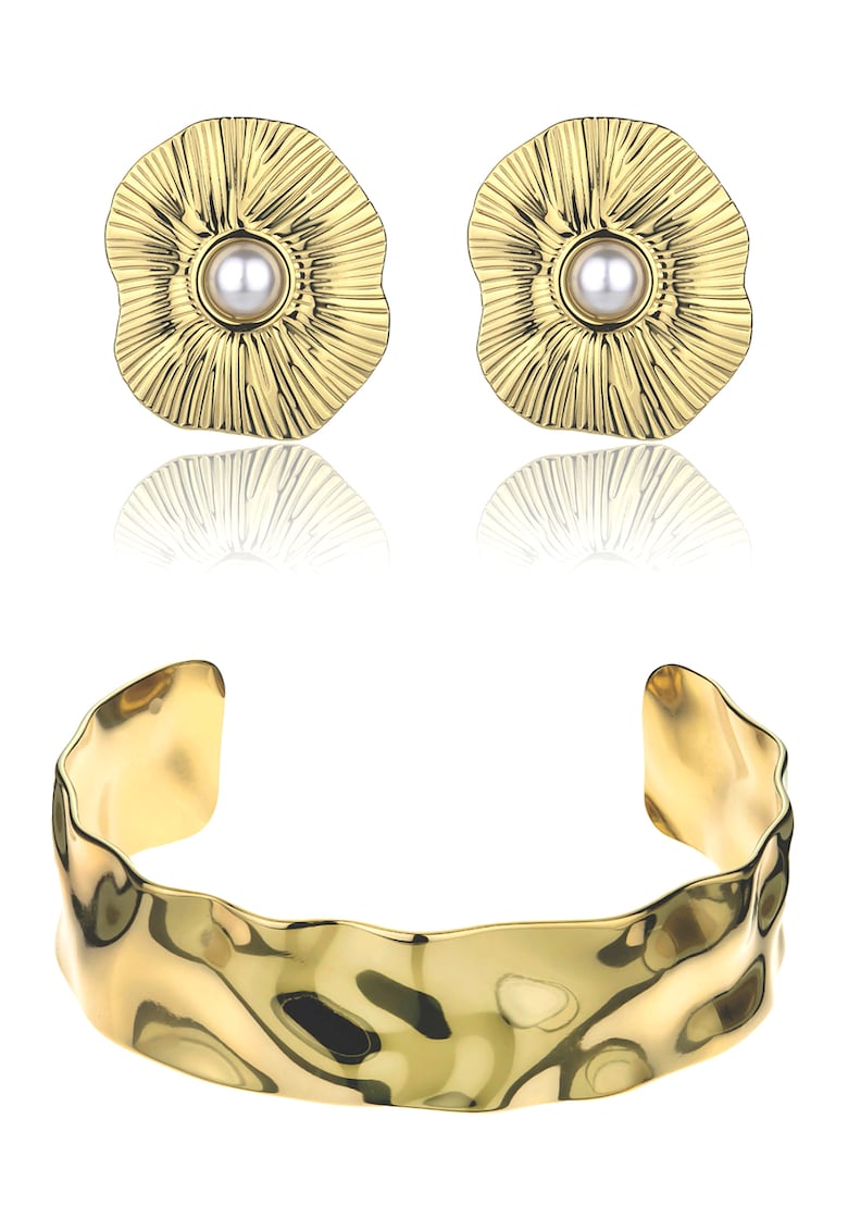 Set de cercei si bratara Zephyra