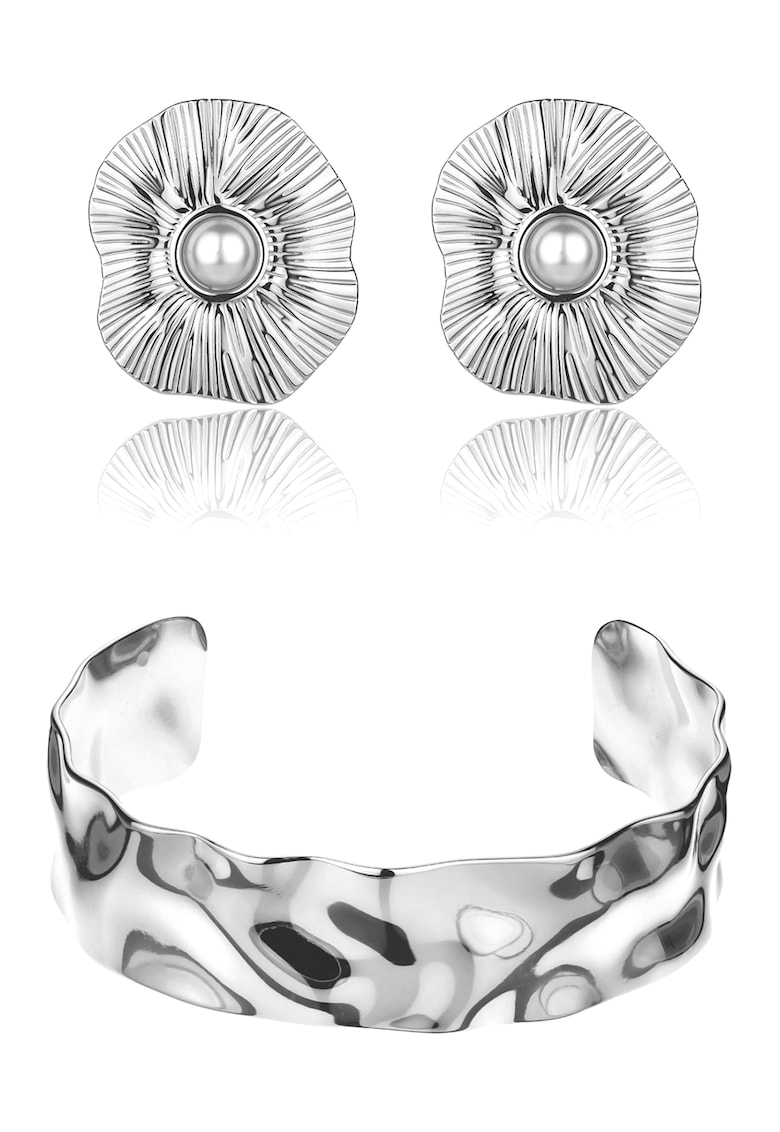 Set de cercei si bratara Zephyra