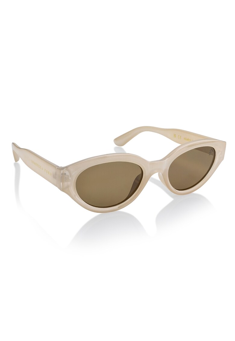 Ochelari de soare cat-eye cu lentile polarizate Iconic - Bej
