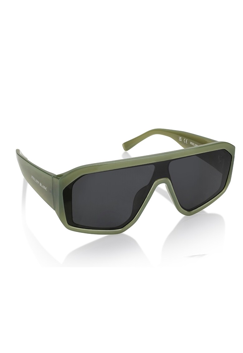 Ochelari de soare unisex shield polarizati - Verde