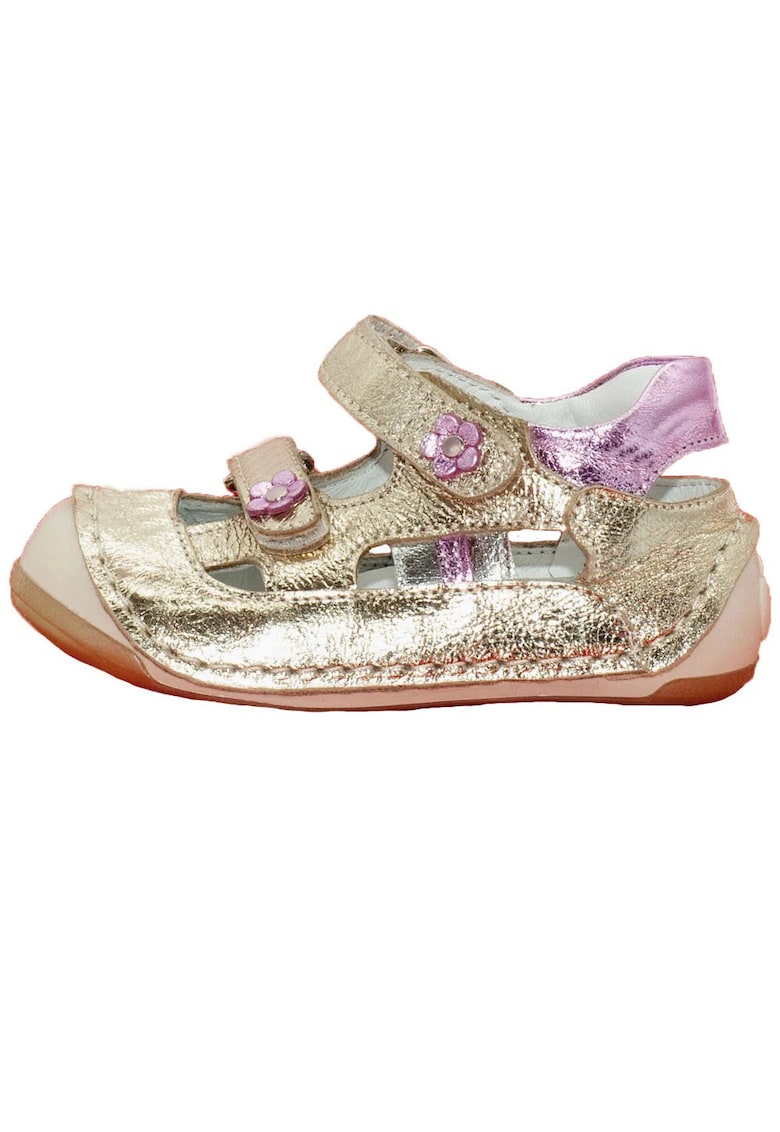 Pantofiori cu prindere scai -  balerini - aurii - 039 - Auriu