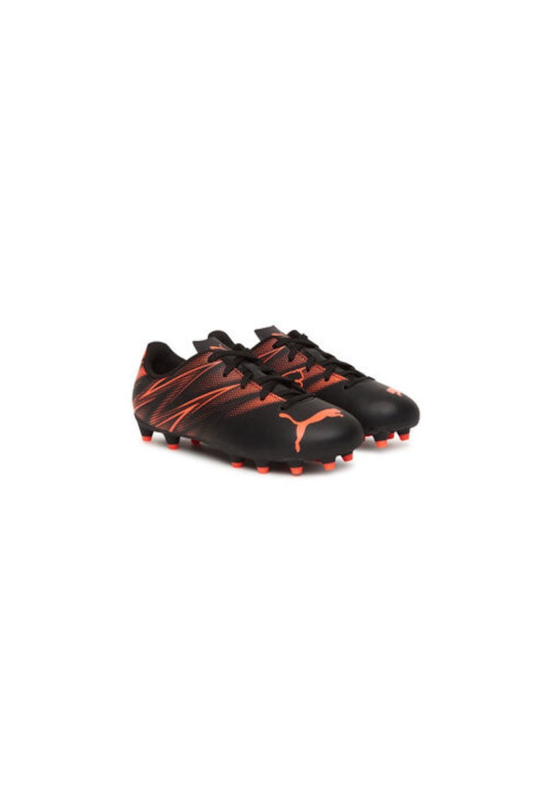 Ghete de fotbal baieti 305206220 - Piele ecologica - 34 EU - Negru