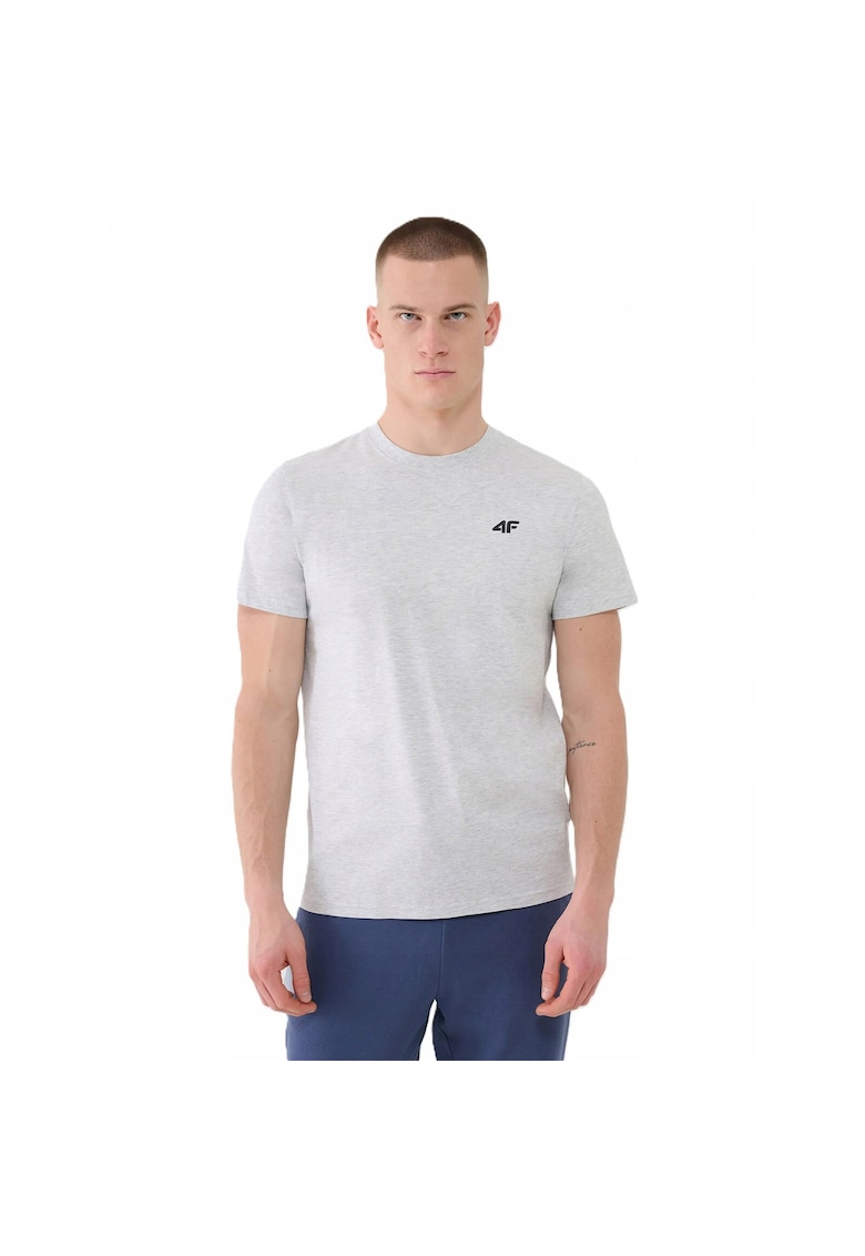 Tricou sport barbati gri - bumbac