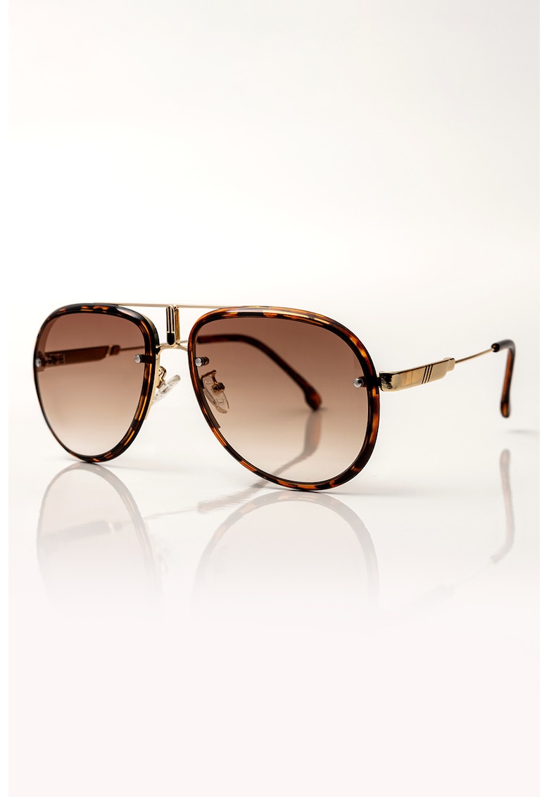 Ochelari de soare aviator Victoria - Auriu