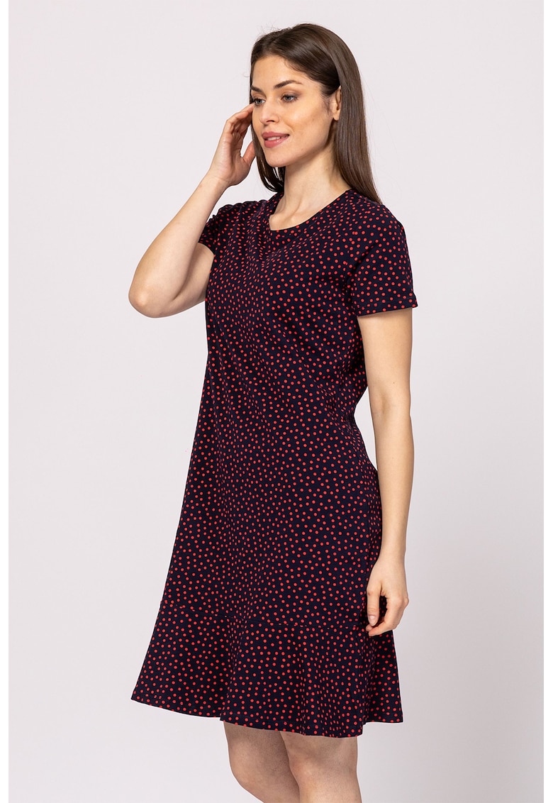 Rochie scurta Vimon - Visiniu