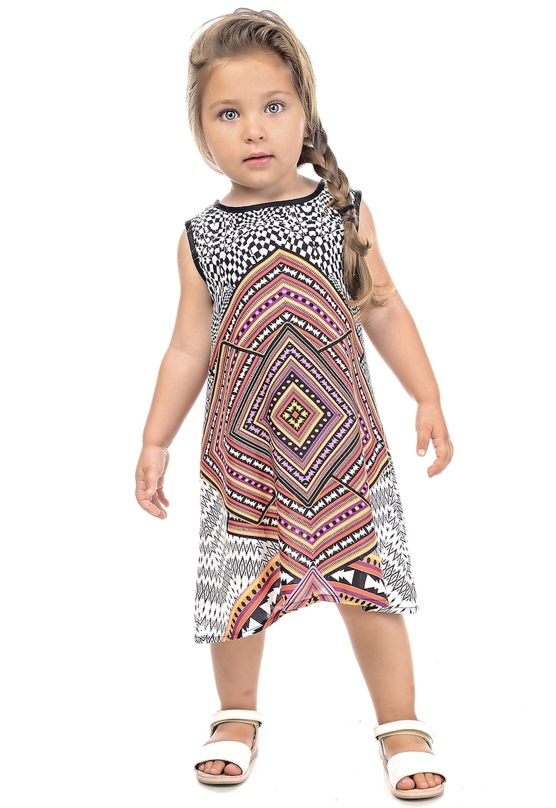 Rochie midi cu imprimeu