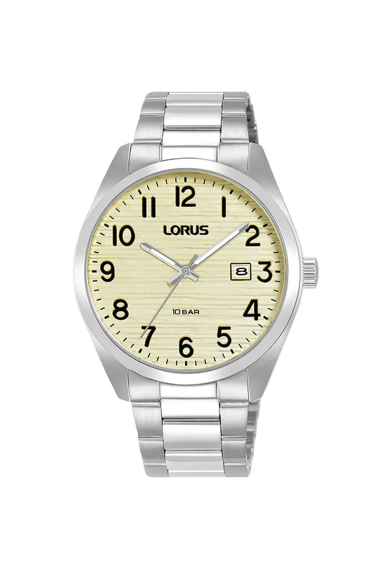 Ceas barbati Classic RH911RX9 - mecanism quartz - inox - cadran galben - rezistent la apa 10 ATM