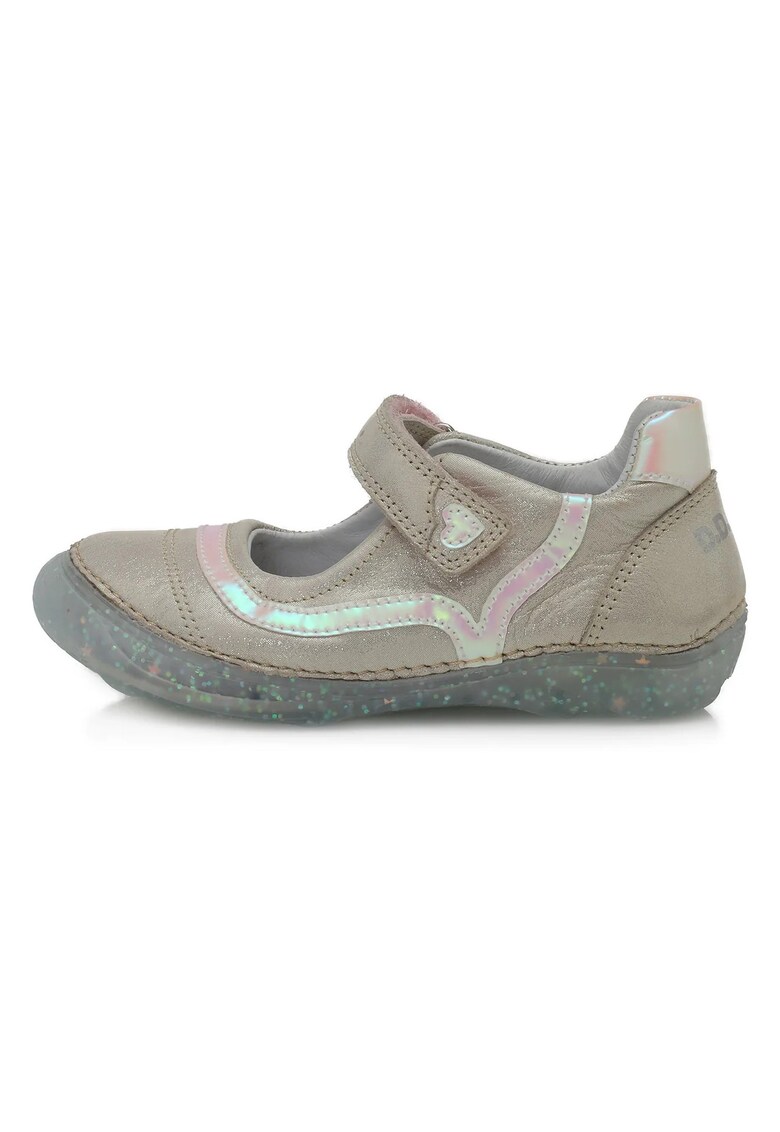 Balerini cu talpa flexibila - crem - 046-978B