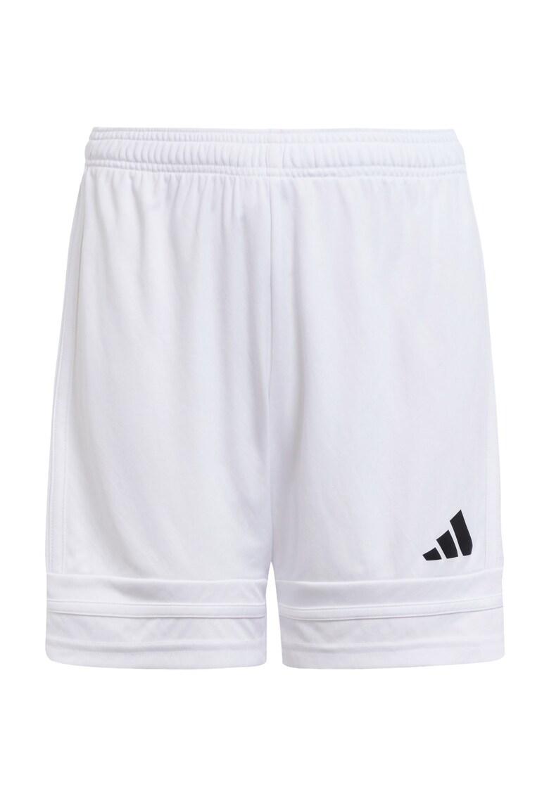 Pantaloni scurti copii - adidas - Squadra 25 - albi - poliester reciclat