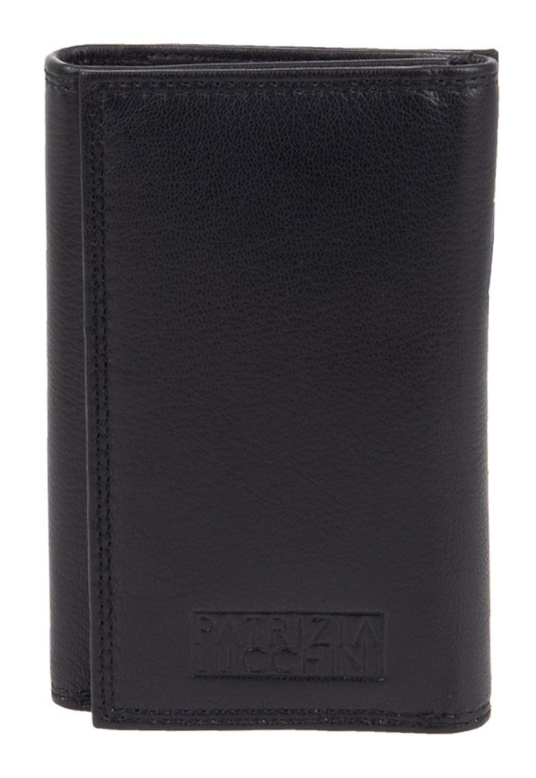 Portofel din piele cu logo