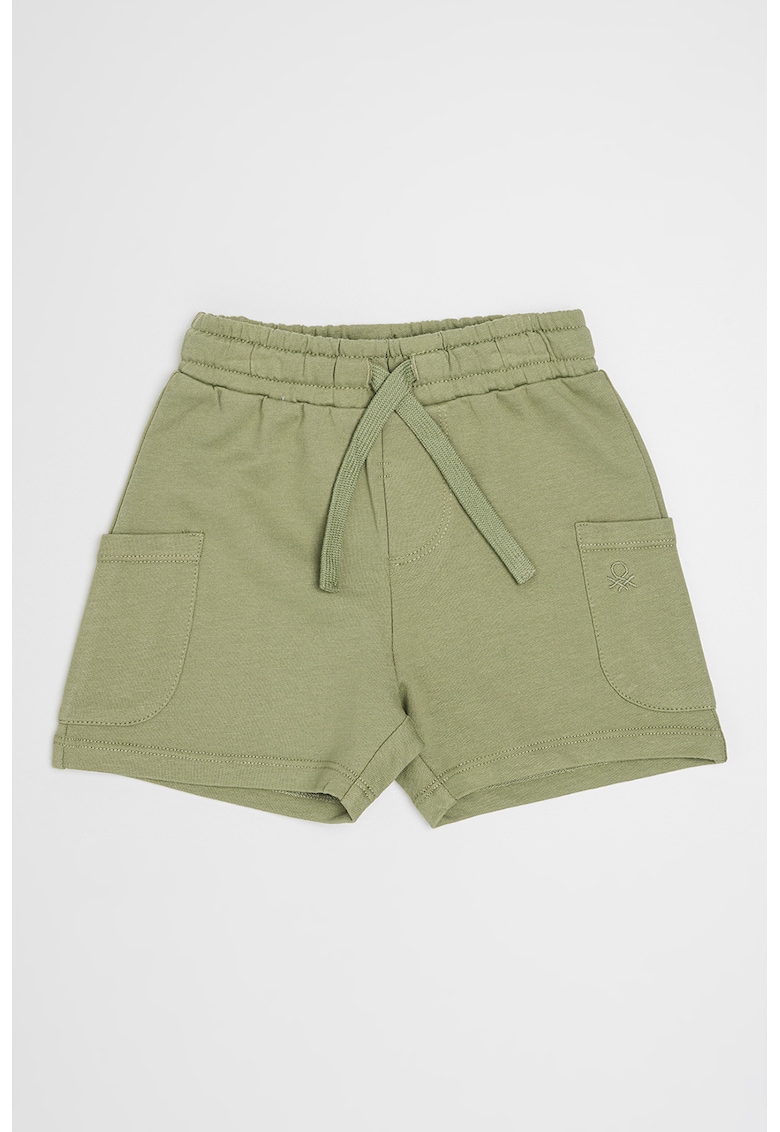 Pantaloni scurti cu snur - Verde feriga