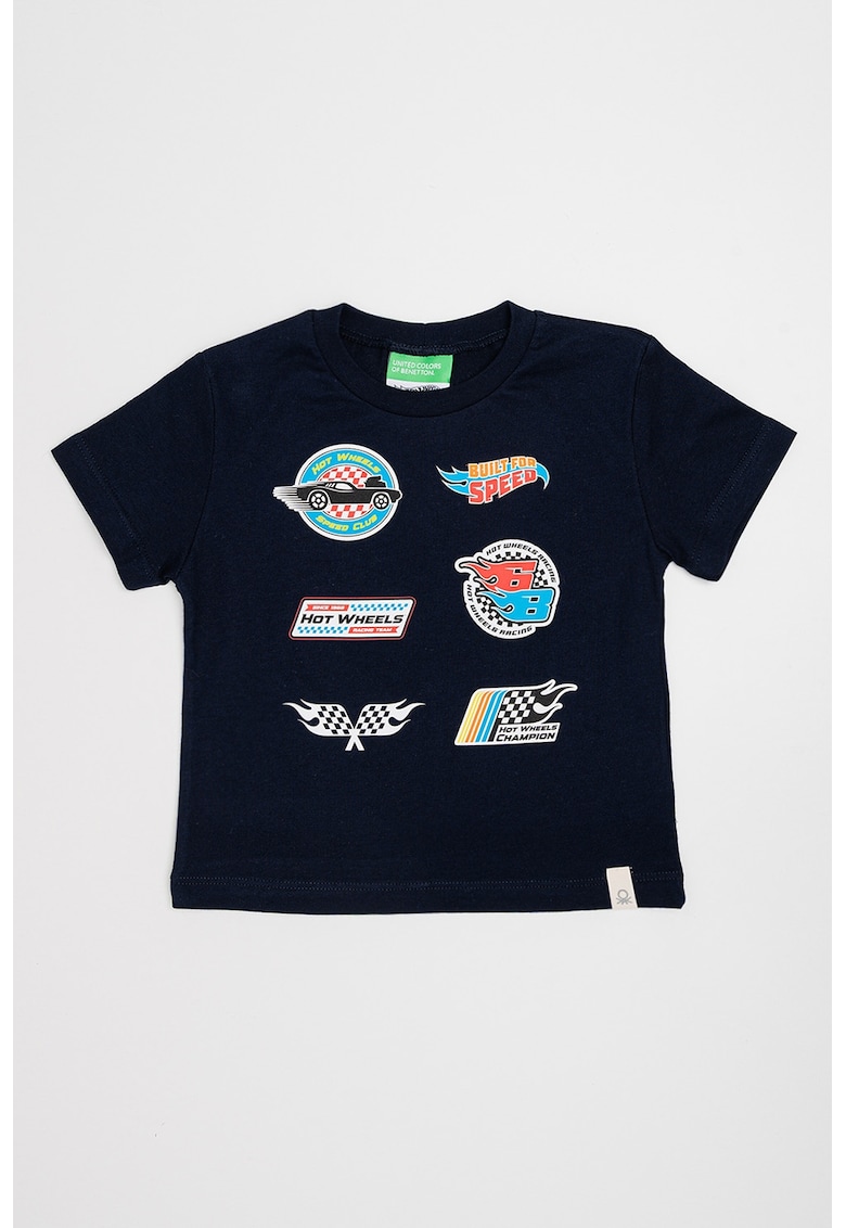 Tricou cu imprimeu Hot Wheels