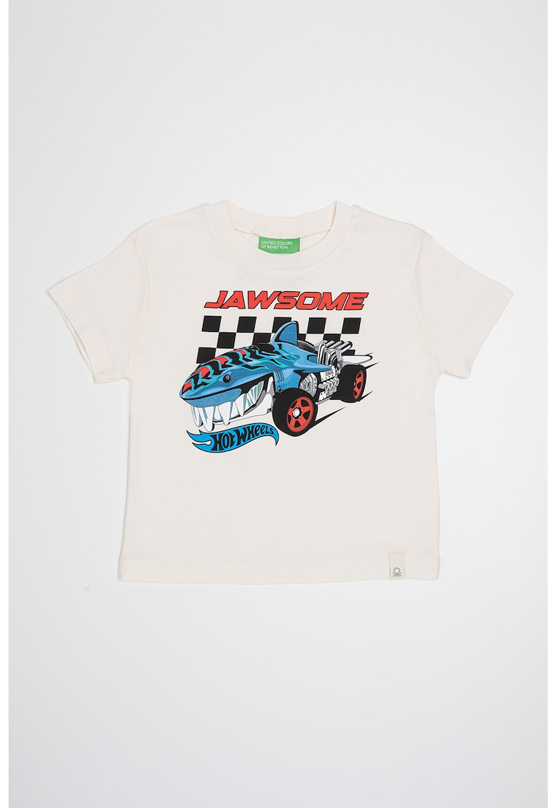 Tricou cu imprimeu Hot Wheels