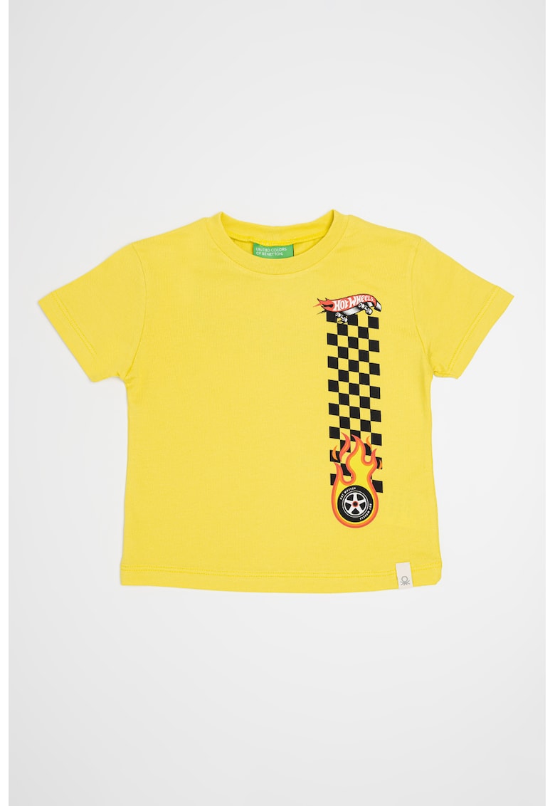 Tricou cu imprimeu Hot Wheels