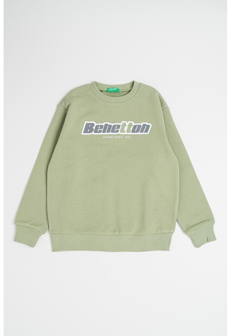 Bluza de trening din bumbac cu imprimeu logo