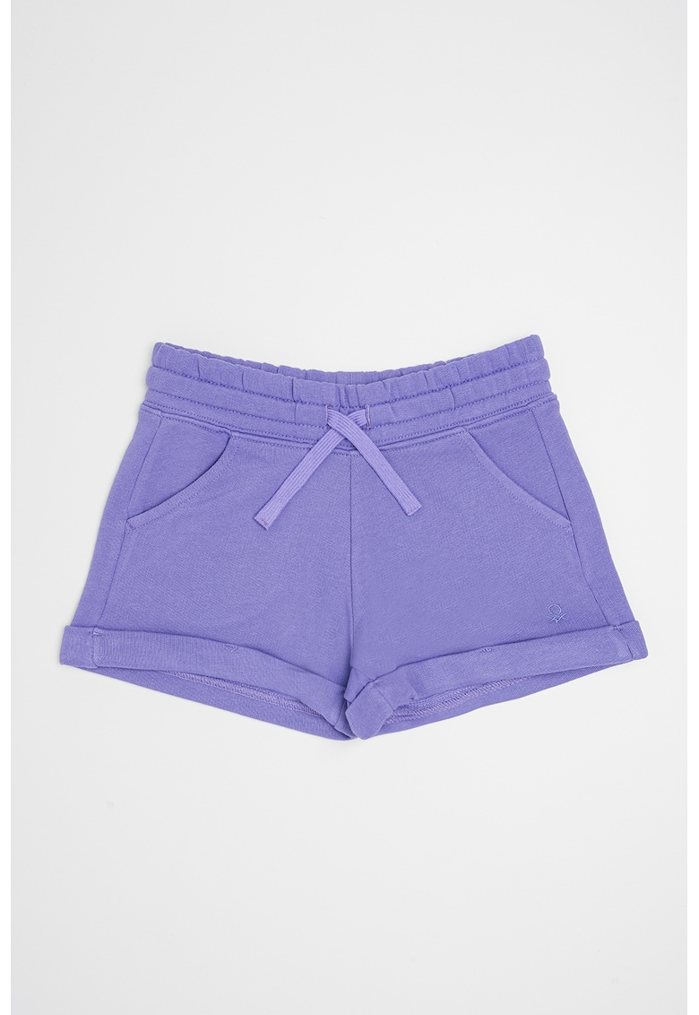 Pantaloni scurti cu snur de ajustare in talie