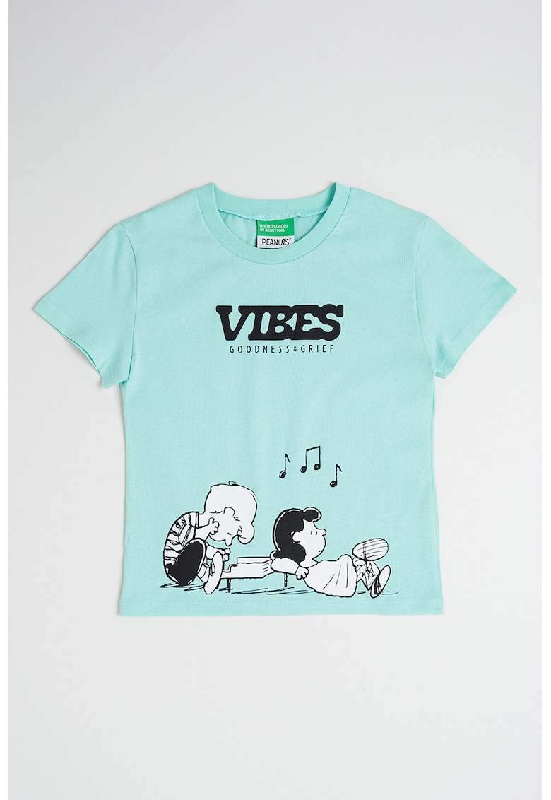 Tricou de bumbac cu impriemu Peanuts