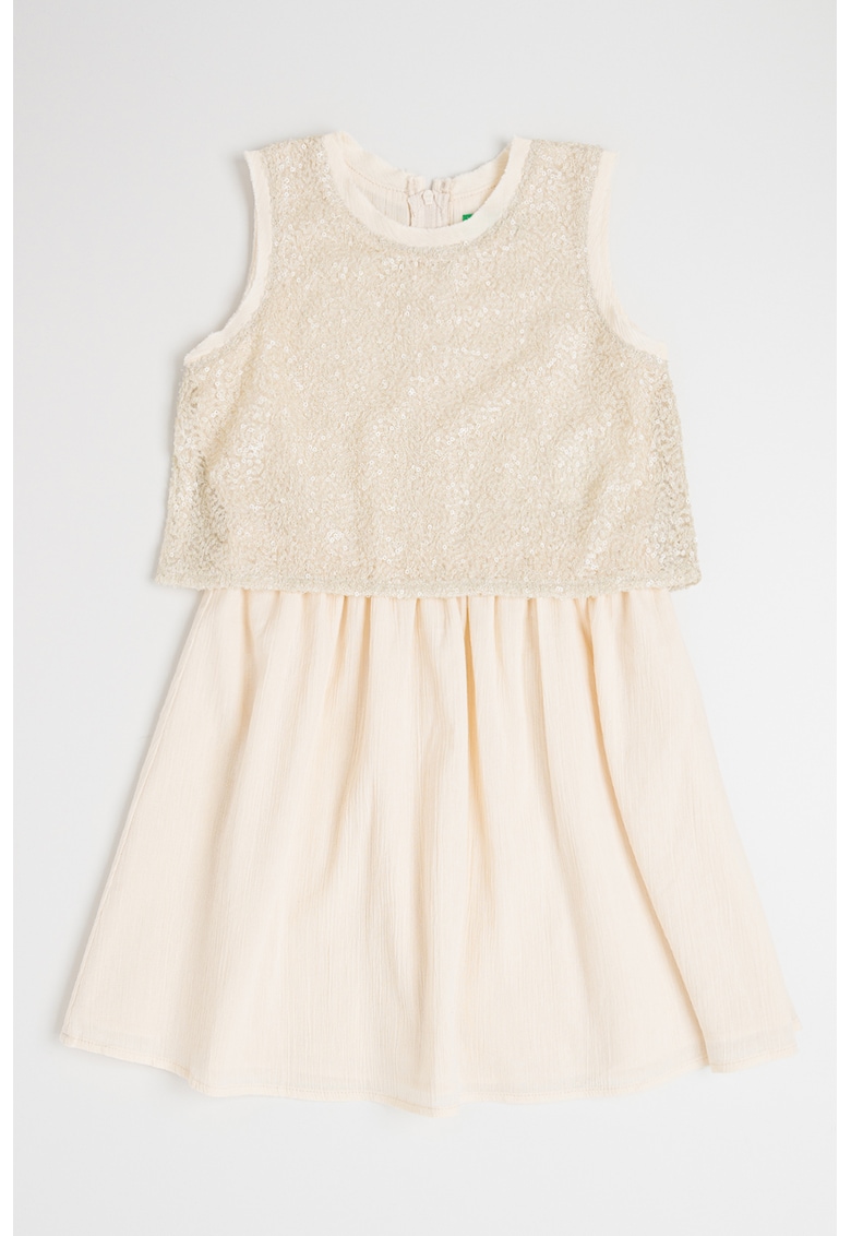 Rochie evazata cu decolteu rotund