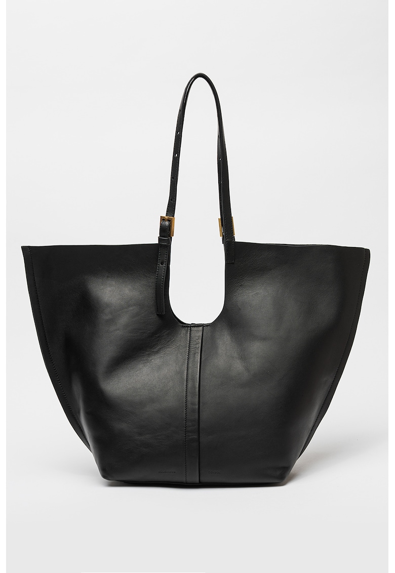 Geanta tote din piele Ara - Negru