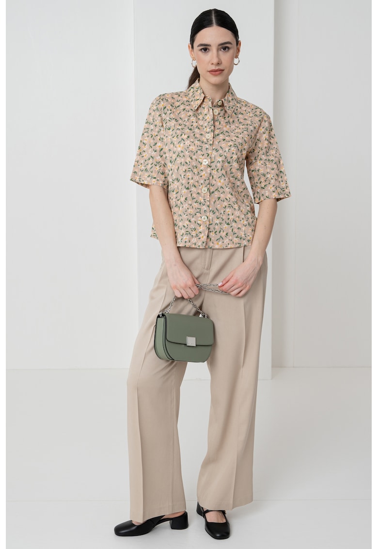 Camasa cu maneci scurte si imprimeu