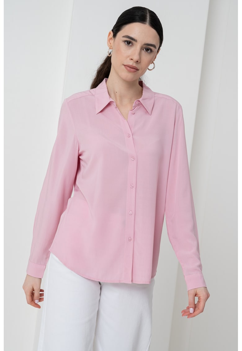 Camasa uni cu guler ascutit Camasa uni cu guler ascutit