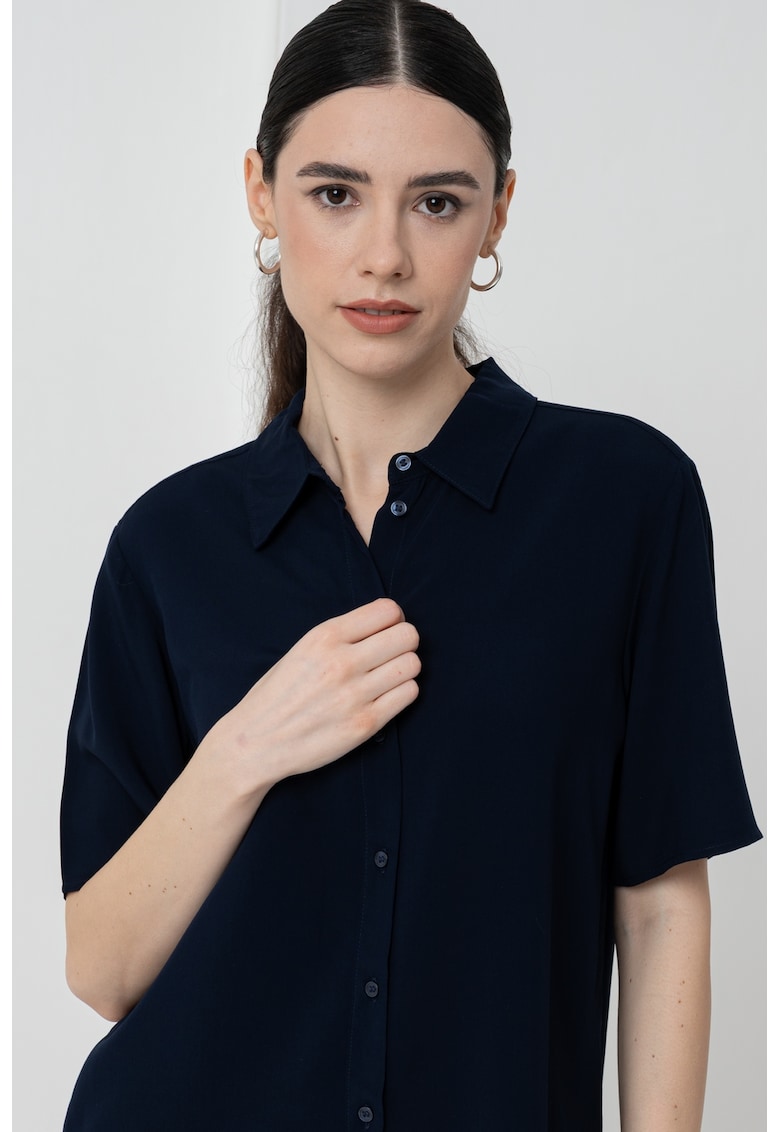 Camasa uni cu maneci scurte