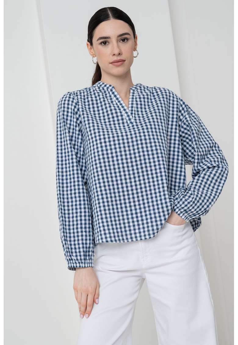 Bluza-tunica cu model in carouri