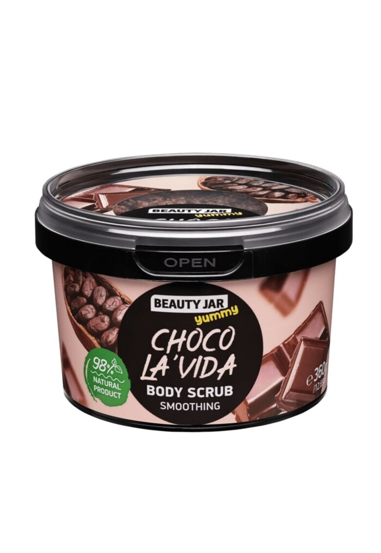 Scrub pentru corp cu efect de netezire - Choco La'vida - 360 g
