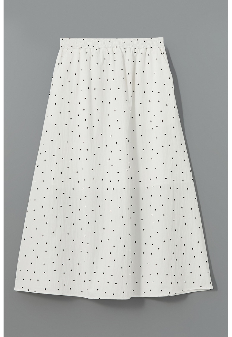 Fusta evazata cu buline