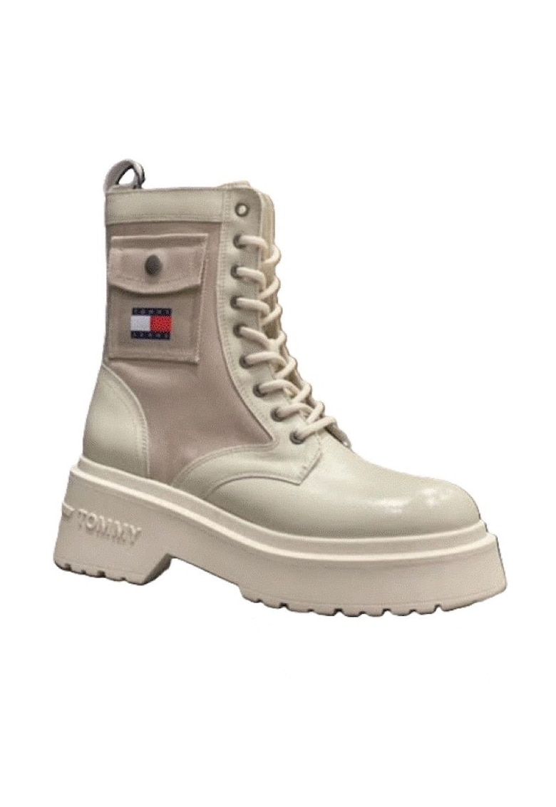 Ghete TJW CHUNKY COMBAT BOOT-EN0EN02636-ACG