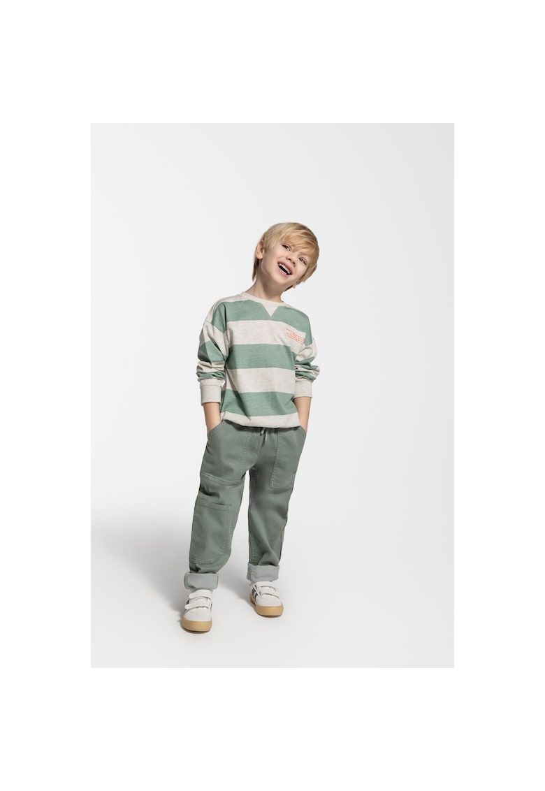 Pantaloni sport cu talie ajustabila cu snur