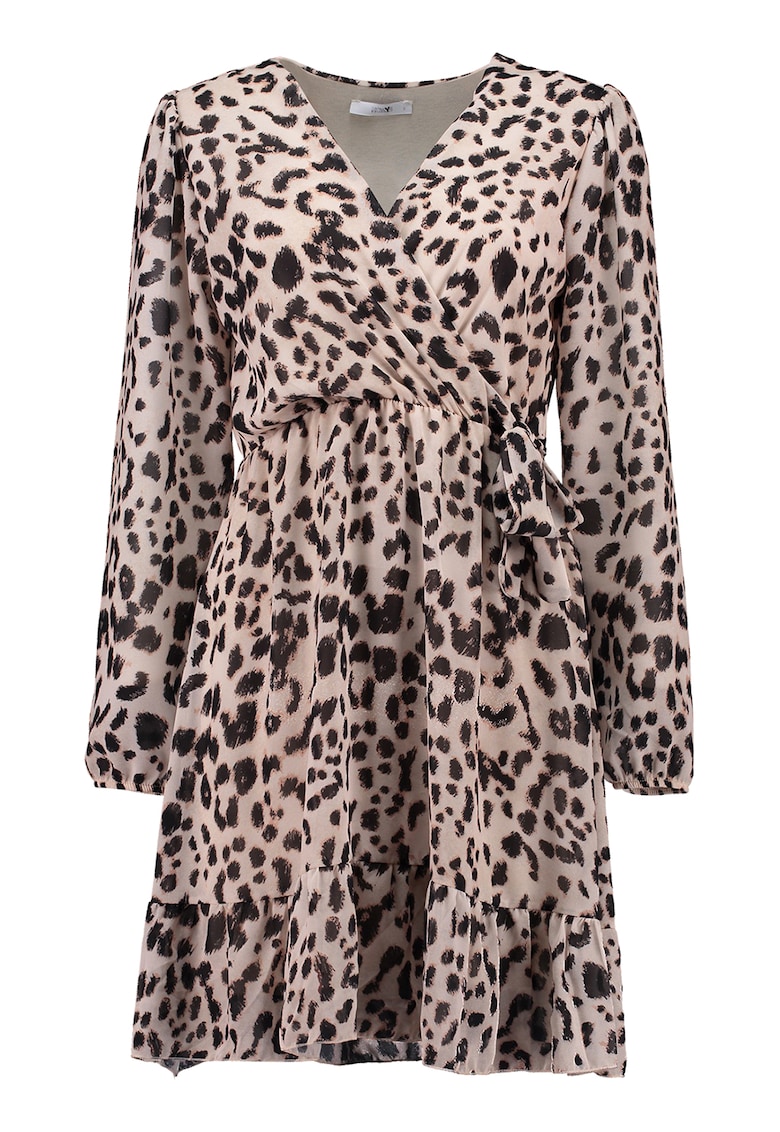 Rochie cu model si decolteu in V