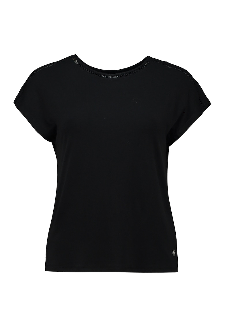 Tricou cu insertii de plasa