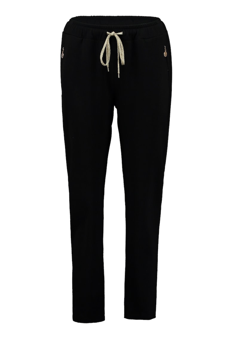 Pantaloni cu talie inalta si snur Pantaloni cu talie inalta si snur